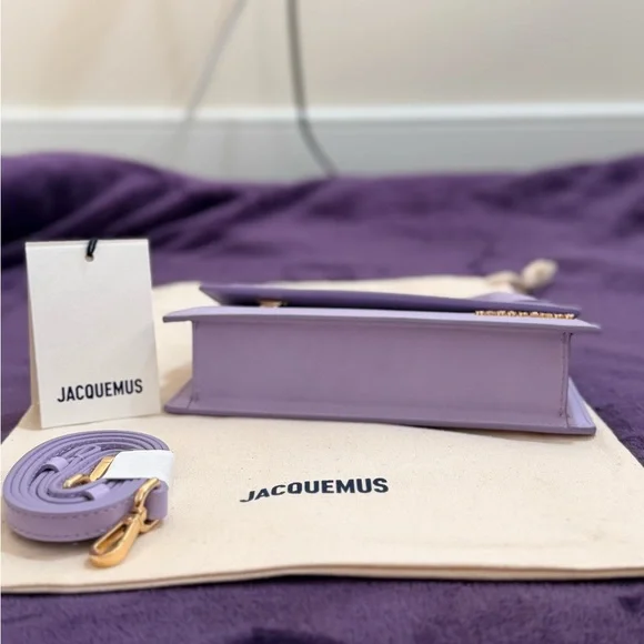 NWT Jacquemus Le Chiquito Long – Lilac Purple Leather - Picture 8 of 11